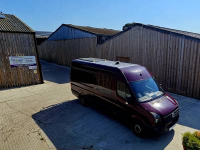 VW Crafter van conversion camper 2011 4 berth 5 belts 113k LWB