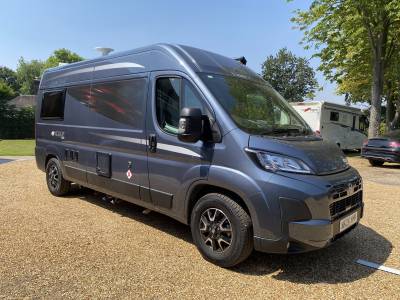 2026 Elddis Vogue CV60 with just 306 miles, solar and Wi-Fi