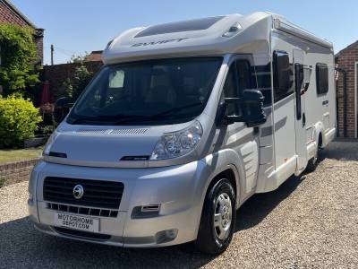 Swift Bolero 712 FB, 2013, rear washroom, single beds, coachbuilt motorhome