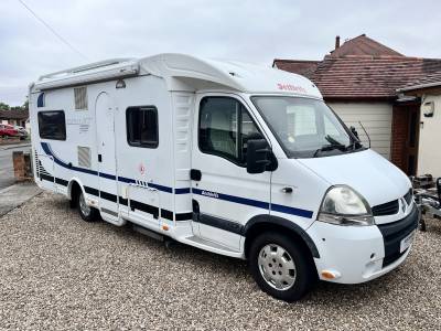 2007 Dethleffs Esprit RT6844 4 berth/4belt, Cab & Habitation A/C