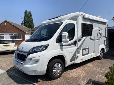 Elddis Prestige 105 low mileage with new MOT