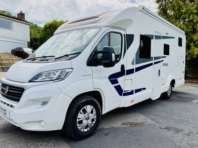 2017 Swift Escape 684 4 Berth 4 Seat Belt Motorhome Low Miles FSH