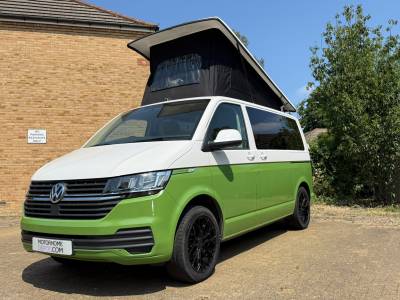 2021 VW TRANSPORTER T6 STARTLINE SWB 4/5 BERTH 5 BELT POPTOP 49834 MILES T28