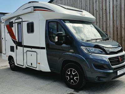 Burstner iXEO Time IT 590 2016 motorhome 21k 4 berth/belts 5.9m end bathroom