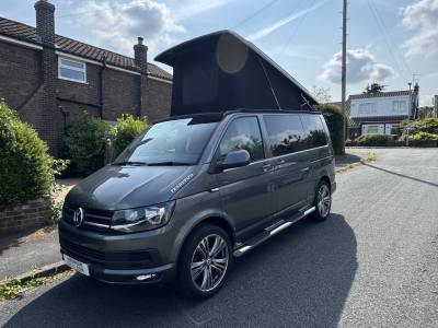 Volkswagen T6 4 Berth 4 Travel Seat Rock and Roll Bed Camper Van For Sale