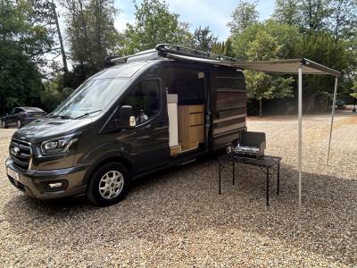 Ford Transit 350 EcoBlue Campervan For Sale, 2 Solar Panels, Lithium Battery