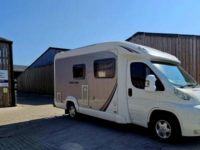 Swift Bolero 630EW motorhome 2007 6.7m 3500kgs 2 berth/belt end washroom 26k
