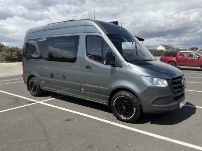2 berth 3 belt 2018 Mercedes Sprinter 211 CDi camper for sale
