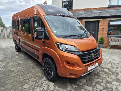 2019 Adria Twin Supreme rear bed campervan