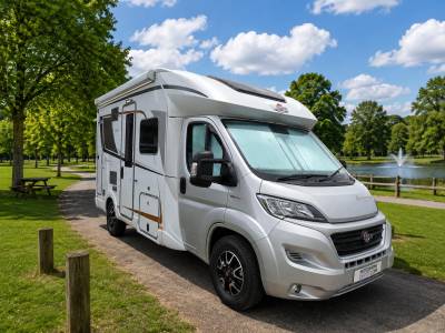2020 BURSTNER LYSEO HARMONY LINE ONLY 4563 MILES FSH SOLAR 4 BERTH 4 BELTS