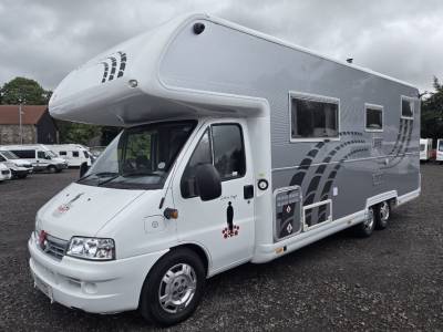 Burstner Argos 747 6 Berth Rear Fixed Bed Garage 2006 Motorhome For Sale