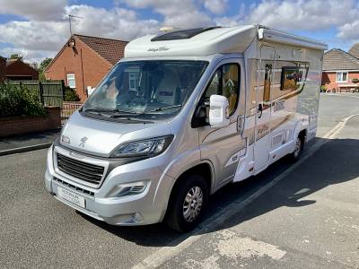 Elddis Majestic 125, 3 berth, 2019, rear bed/garage motorhome for sale
