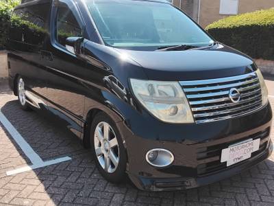 Nissan Elgrand 2.5 auto 4 berth, 4 seat Campervan 