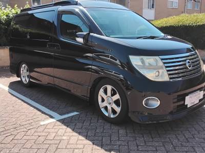 Nissan Elgrand auto, 2.5, 4 seat, 4 berth Campervan  - Bargain for quick sale!