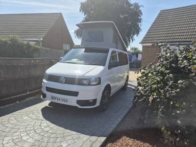 VW T5 Motorhome 2015 Model Year, 67567 Miles, Rock and Roll Bed