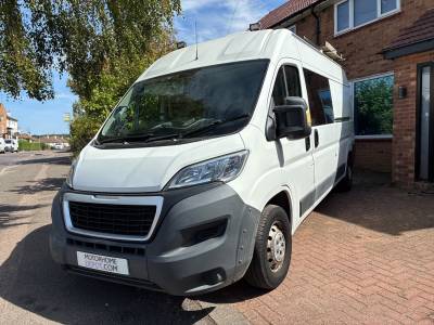 2015 PEUGEOT BOXER 335 L3H2 HDI 4/5 BERTH 5 BELTS HEATING SOLAR BLUETOOTH GASLOW