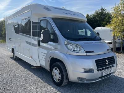 Swift Bolero 682FB, 2014, rear fixed bed coachbuilt motorhome