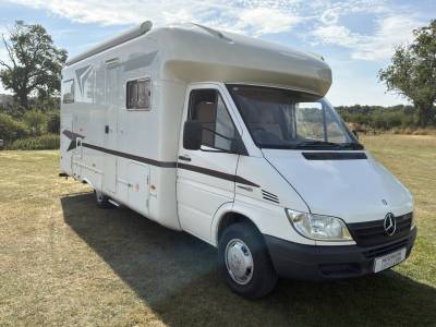 2006 Geist Phantom Automatic 4 berth 4 belt fixed bed motorhome for sale