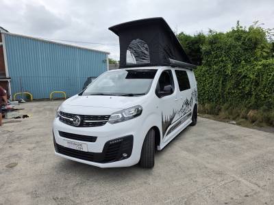 Vauxhall Vivaro professional campervan conversion