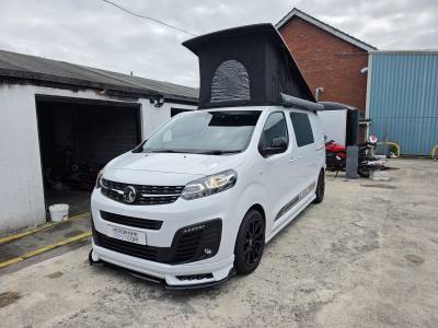 Vauxhall Vivaro professional campervan conversion