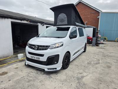 Vauxhall Vivaro professional campervan conversion