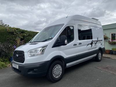 2014 Ford Transit 350 2 Berth Campervan, Fixed Rear Bed, Solar & Gas Heating