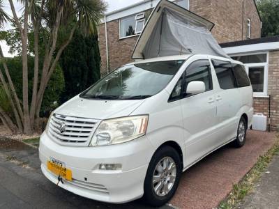 TOYOTA ALPHARD CAMPERVAN 
