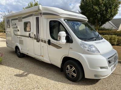 HYMER EXSIS-T 588 - 2014 - REAR SINGLES - GARAGE - SUB 7M