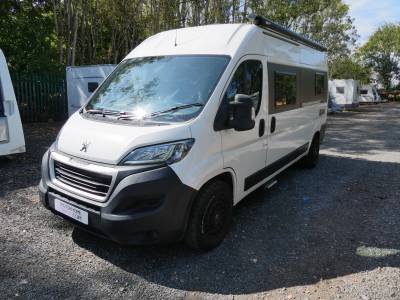 Camperholics Peugeot Boxer 2 berth off-grid campervan for sale