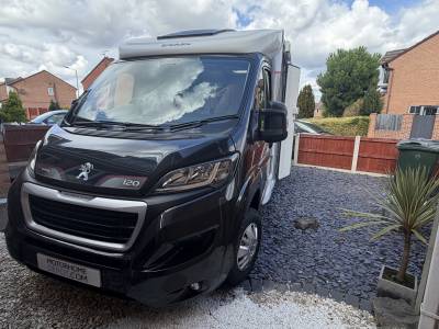 Elddis Envy 120, 2 berth, u shaped lounge, manual, motorhome for sale