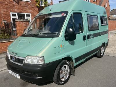 Fiat Ducato van conversion by East Nuek, 2005, 2 berth rear lounge