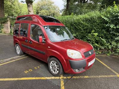 2009 FIAT DOBLO MICRO CAMPER 2 BERTH 4 BELT COMPACT CAMPERS CAMPERVAN