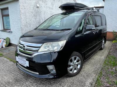2011 NISSAN SERENA HIGHWAY STAR CAMPER VAN FOR SALE