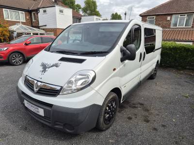 2014 Vauxhall Vivaro - 2 berth, 3 belt
