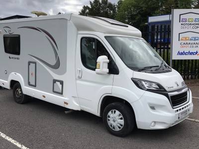 Elddis Accordo 120 2 berth 2 belt compact motorhome for sale