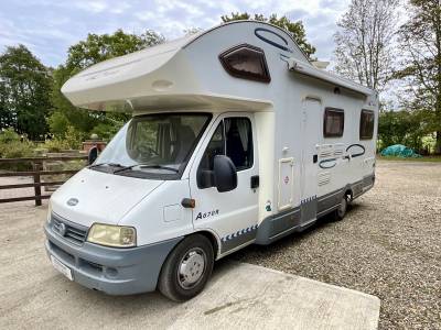 Lunar Champ A670 R, 2004, 6 berth, rear lounge motorhome for sale