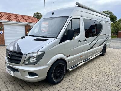 Mercedes Race/Camper van, Professional Conversion by Imperial Race Homes, FSH