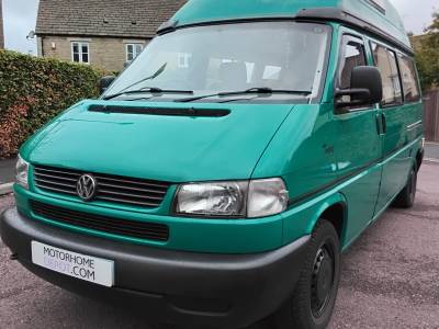 VW Volkswagen Transporter, Auto Sleepers Topaz 2 berth, 3 seat Motorhome