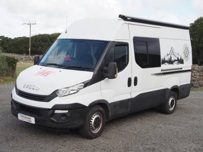 Iveco Daily 2 Berth Campervan, Solar, Inverter, Heating, Toilet