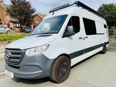 2020 Mercedes-Benz Sprinter 314 CDI – LWB Fully Off-Grid 4 Seat Belts 2 Berth