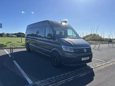 VW CRAFTER CAMPERVAN, DSG AUTO, LWB, 170BHP, 2.0, 2 BERTH, ALLOY WHEELS
