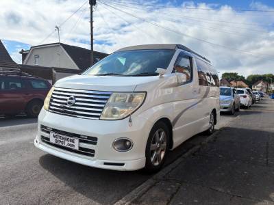 2007 NISSAN ELGRAND 3.5 HIGHWAY STAR AUTOMATIC BY SUSSEX CAMPERS EURO 6