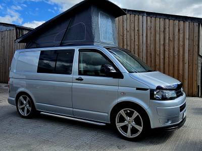 VW T5.1 pop top camper 2012 97k SWB T28 4 berth 5 belts 4.94m