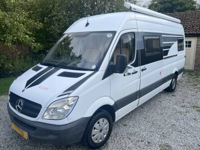 Merecedes Benz Sprinter 311 CDi LWB, 2 berth rear lounge campervan