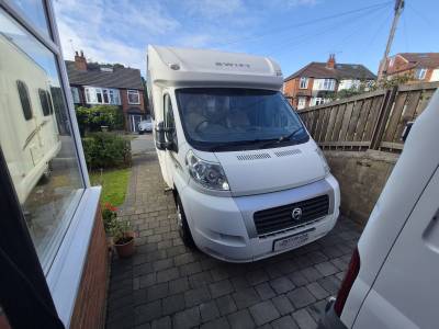 2008 Swift Suntor 580 PR rear lounge motorhome