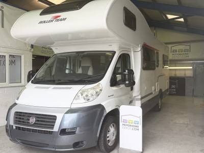 2013 Rollerteam AutoRoller 746 6 Berth 6 Travelling Belts Rear Lounge