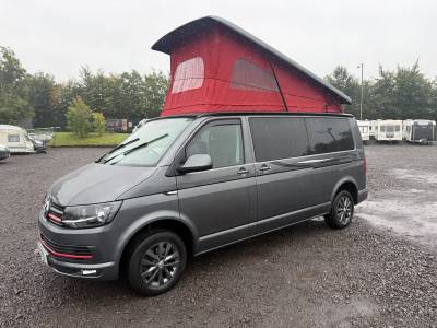 VW T6 HIGHLINE AUTOMATIC LWB 4 Berth Pop Top 2019 Campervan For Sale 