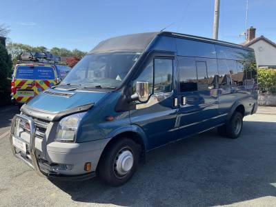 Ford Transit Camper, WHS World conversion, 3 berth/belt end over garage bed