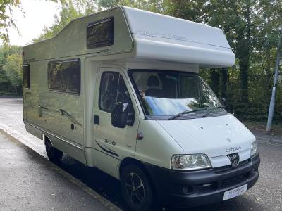 2005 COMPASS AVANTGARDE 300 4 BELTS 4 BERTH END KITCHEN MOTORHOME FOR SALE 