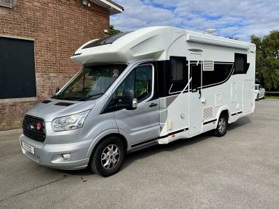 Benimar Tessoro T463, 2018, rear fixed bed, garage motorhome for sale